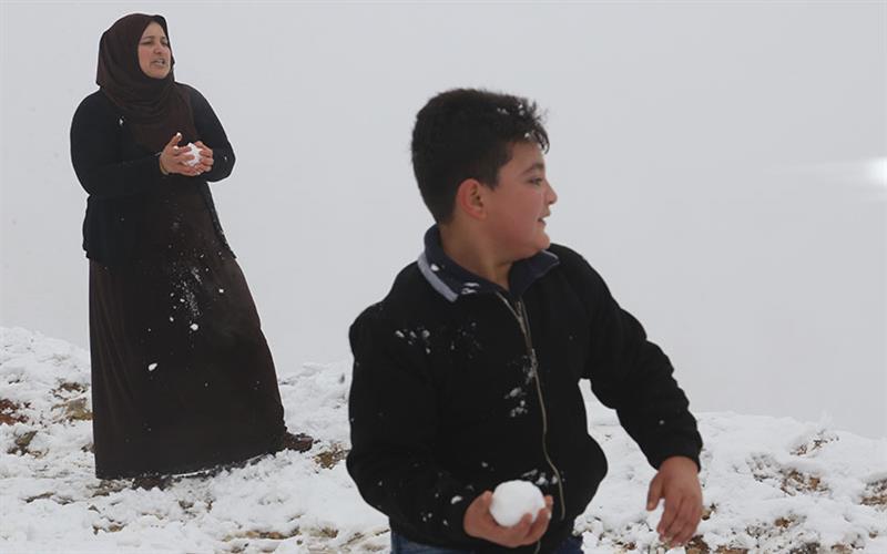 بارينى به‌فر له‌ سلێمانی