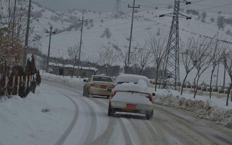 به‌فر؛ هه‌رێمی كوردستانی سپی پۆش كرد